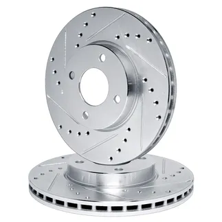 R1 Concepts WGPN1-73007 Brake Rotor- D/S - Silver